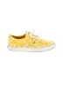Vans Floral Yellow Sneakers Size 9 - photo 1