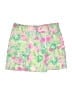 Lilly Pulitzer 100% Polyester Tropical Green Skort Size 4 - photo 1
