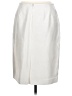 Le Suit 100% Polyester Solid White Formal Skirt Size 10 - photo 2
