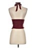 Zara Burgundy Sleeveless Blouse Size S - photo 2