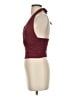 Zara Burgundy Sleeveless Blouse Size S - photo 5