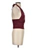 Zara Burgundy Sleeveless Blouse Size S - photo 4