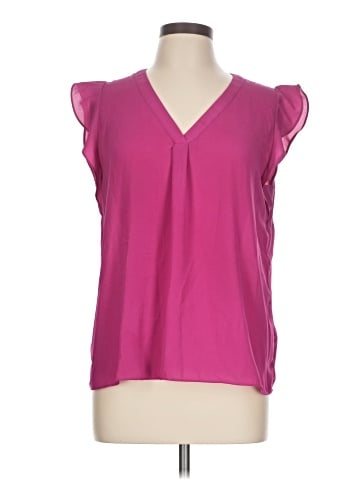 Adrienne Vittadini Short Sleeve Blouse (view 1)