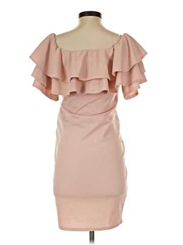 Pink Blush Cocktail Dress (view 2)