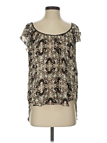 L'Agence Short Sleeve Blouse (view 1)