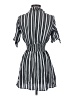 Justify 100% Polyester Stripes Gray Casual Dress Size S - photo 2