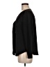 Zara Basic Black Long Sleeve Blouse Size M - photo 5