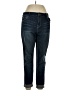 Avenue Solid Blue Jeans Size 16 Plus - photo 1