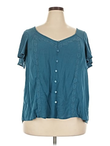 Torrid Short Sleeve Blouse (view 1)