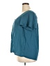 Torrid Teal Short Sleeve Blouse Size 2X Plus (2) - photo 5