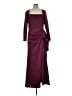 Xscape Burgundy Cocktail Dress Size 12 - photo 1