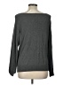 Relativity Animal Print Gray Pullover Sweater Size L - photo 2
