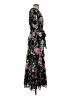 Kasper 100% Polyester Floral Pink Black Casual Dress Size S - photo 4