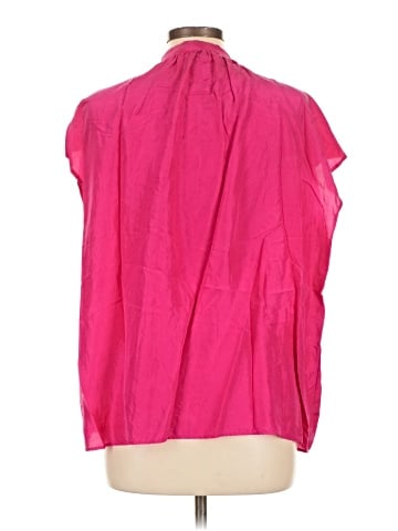 Banana Republic Short Sleeve Silk Top (view 2)