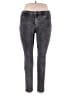 Faded Glory Hearts Gray Jeans Size 14 - photo 1