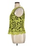 Carlisle 100% Polyester Green Sleeveless Blouse Size 16 - photo 5