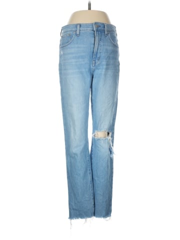 Madewell The Tall Perfect Vintage Jean in Coney Wash: Destroyed Edition (view 1)