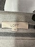 Ann Taylor LOFT Stripes Gray Pullover Sweater Size S - photo 7