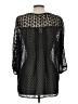 BILA 100% Polyester Black 3/4 Sleeve Blouse Size L - photo 2