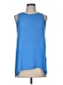Lush 100% Polyester Blue Sleeveless T-Shirt Size M - photo 1