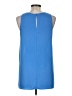Lush 100% Polyester Blue Sleeveless T-Shirt Size M - photo 2