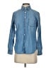 J.Crew 100% Cotton Blue Long Sleeve Button-Down Shirt Size 2 (petite) - photo 1