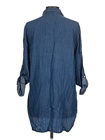 Calvin Klein 3/4 Sleeve Button-Down Shirt (view 2)