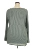 Sejour Gray Green Long Sleeve Top Size 3X - photo 2
