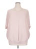 Quince Pink Pullover Sweater Size 1X - photo 1
