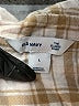 Old Navy 100% Cotton Plaid Tan Long Sleeve Button-Down Shirt Size L - photo 7