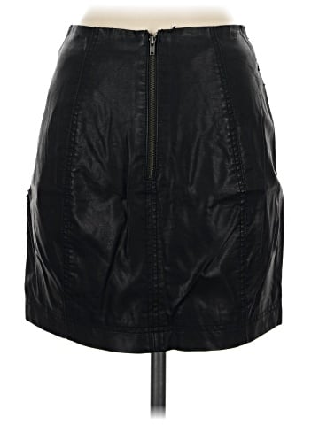 Free People Faux Leather Skirt (view 2)