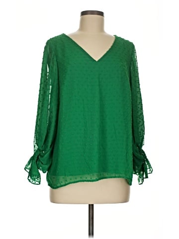 1.State 3/4 Sleeve Blouse (view 1)