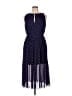 Maison Jules 100% Polyester Polka Dots Blue Cocktail Dress Size XL - photo 1