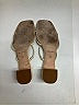 Reformation 100% Leather Ivory Sandals Size 8 - photo 4