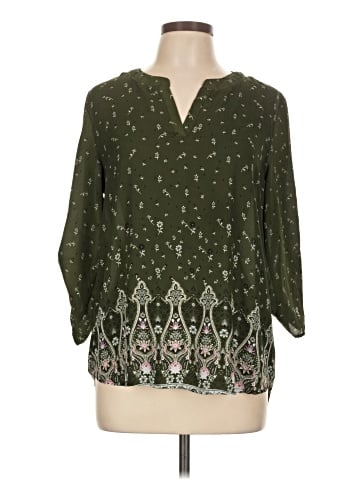 Pink Republic 3/4 Sleeve Blouse (view 1)