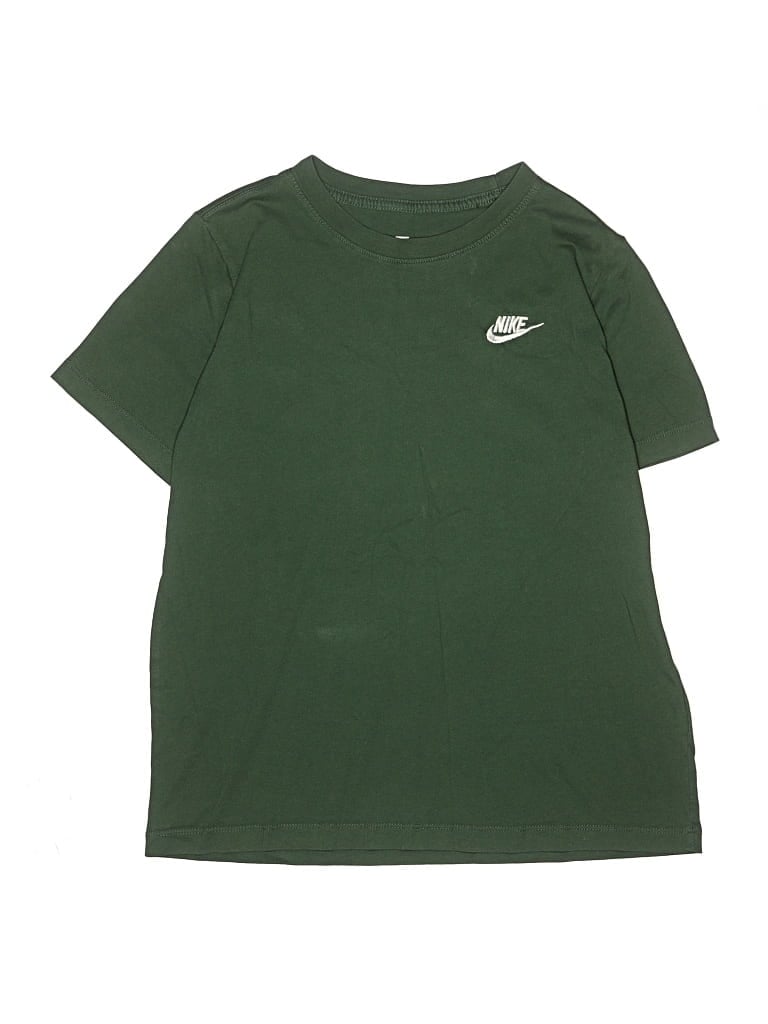Pre-owned Nike Kids' Short Sleeve T-shirt In Green