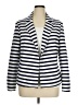 Chico's Stripes White Blazer Size XL (3) - photo 1