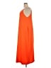 Unbranded Solid Orange Casual Dress Size XXL - photo 5