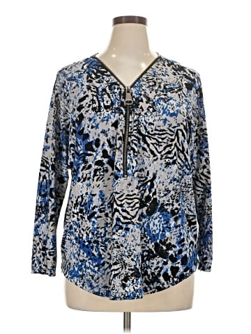 Alfani 3/4 Sleeve Blouse (view 1)