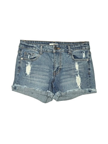 Blue Asphalt Denim Shorts (view 1)