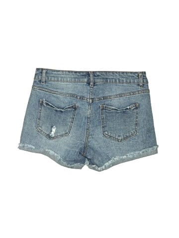 Blue Asphalt Denim Shorts (view 2)