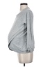 Seraphine Gray Long Sleeve Top Size Sm Maternity - photo 5