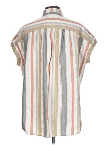 Madewell Central Tunic Shirt in Gillman Stripe (view 2)
