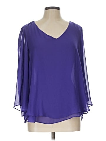 JLo by Jennifer Lopez 3/4 Sleeve T-Shirt (view 1)