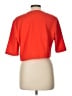 Perceptions Red Short Sleeve Top Size L - photo 2