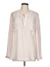 Rebecca Taylor Ivory Long Sleeve Blouse Size 12 - photo 1