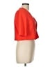 Perceptions Red Short Sleeve Top Size L - photo 4
