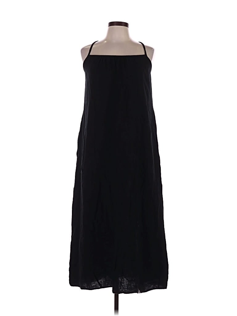 Pre-owned Sol Angeles Casual Dress In Black