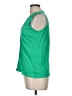 Talbots 100% Cotton Green Sleeveless Blouse Size M - photo 5