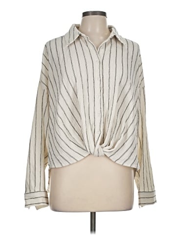 Caslon Long Sleeve Blouse (view 1)